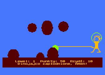 Nurek z Wielkim... Sercem! atari screenshot