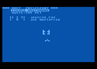 Obcy atari screenshot