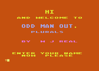 Odd Man Out - Plurals — screenshot 1