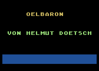 Oelbaron atari screenshot