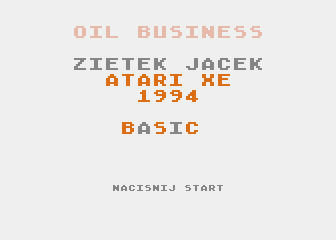 Oil Business atari screenshot