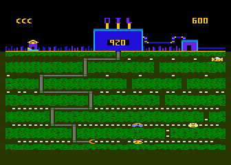 Oil's Well atari screenshot