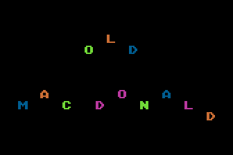 Old MacDonald atari screenshot