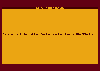 Old-Surehand atari screenshot