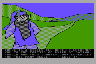 Olin in Emerald atari screenshot