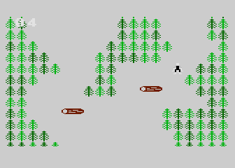 Olympic Skier atari screenshot