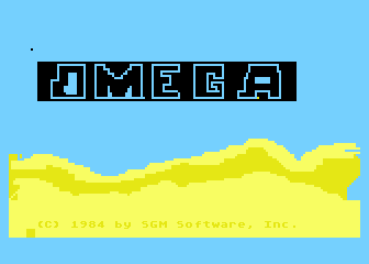 Omega atari screenshot