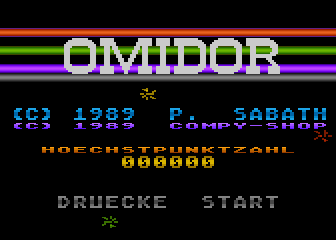Omidor atari screenshot