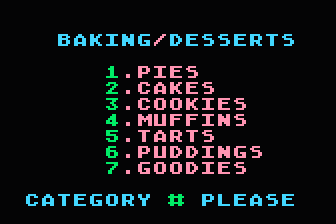 Omni Recipe File atari screenshot