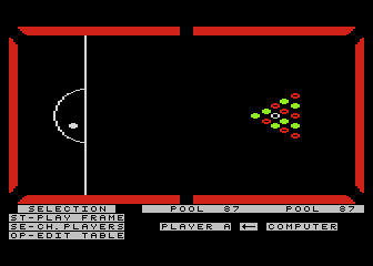 On Cue atari screenshot