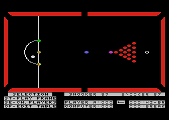 On Cue atari screenshot