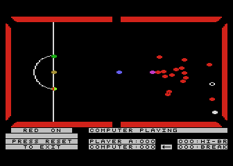 On Cue atari screenshot