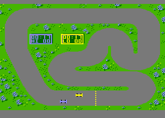 On-Track Computer Model Car Racing