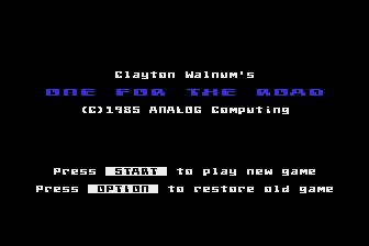 One for the Road — screenshot 1