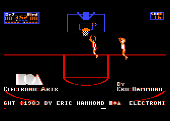 One-on-One atari screenshot