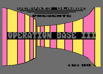 Opération Base III atari screenshot