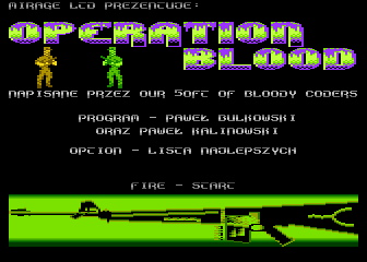 Operation Blood atari screenshot