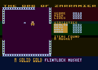 Orb of Zarramier (The) atari screenshot