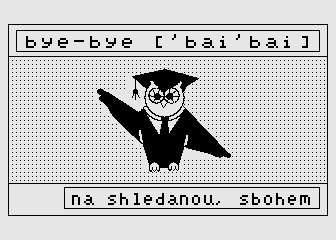 Orbis Pictus - Anglictina atari screenshot
