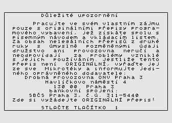 Orbis Pictus - Nemcina atari screenshot