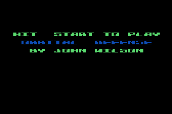 Orbital Defense atari screenshot