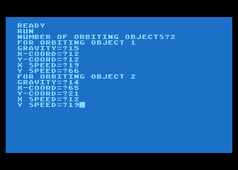 Orbital Simulation — screenshot 1