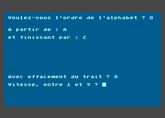 Ordralphabétix atari screenshot