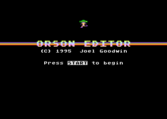 Orson atari screenshot