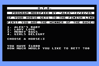 OTB atari screenshot
