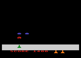 Outer Space Attack atari screenshot