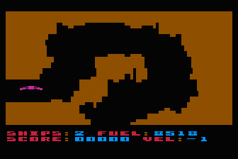 Outpost atari screenshot