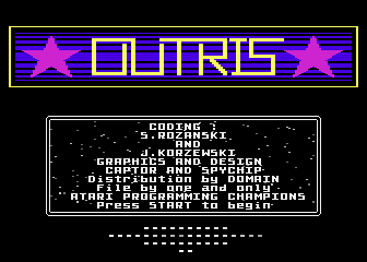 Outris atari screenshot