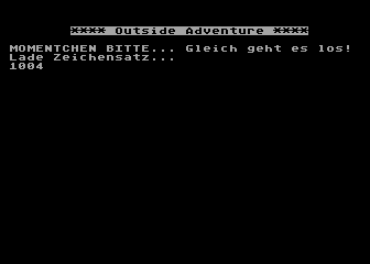 Outside Adventure atari screenshot