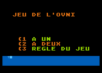 OVNI atari screenshot