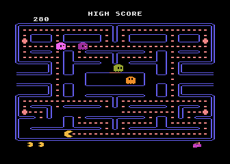 Pac-Man atari screenshot