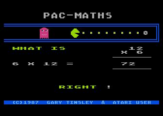 Pac-Maths — screenshot 1
