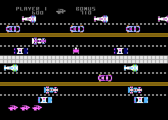 Pacific Coast Highway atari screenshot