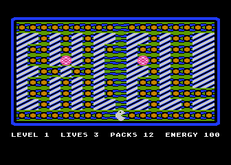 Pack Man atari screenshot