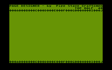 Page Designer atari screenshot
