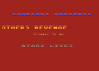 Pakman's Brother's Revenge atari screenshot