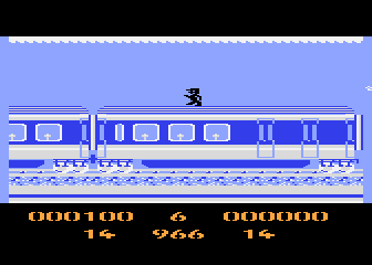 Panic Express atari screenshot