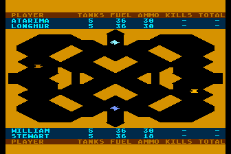 Panzer atari screenshot