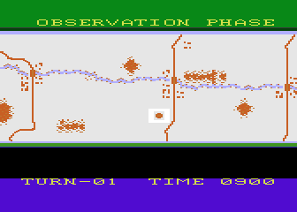 Panzer Grenadier atari screenshot