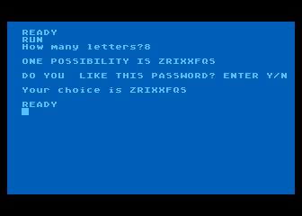 Password Generator — screenshot 1