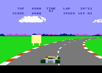 Patent Pole Position - Version 06 atari screenshot