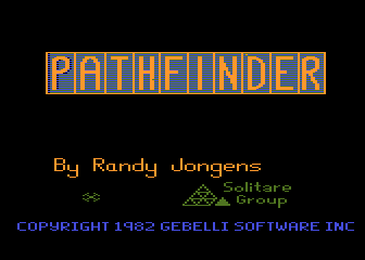 Pathfinder atari screenshot