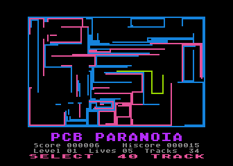 PCB Paranoia atari screenshot