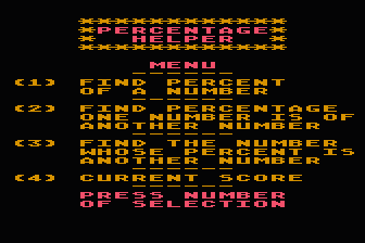 Percentage Helper — screenshot 1