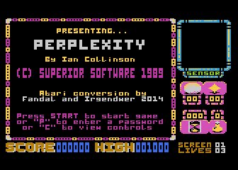 Perplexity atari screenshot