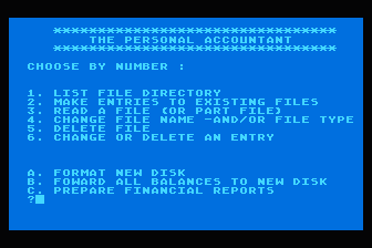 Personal Accountant — screenshot 1